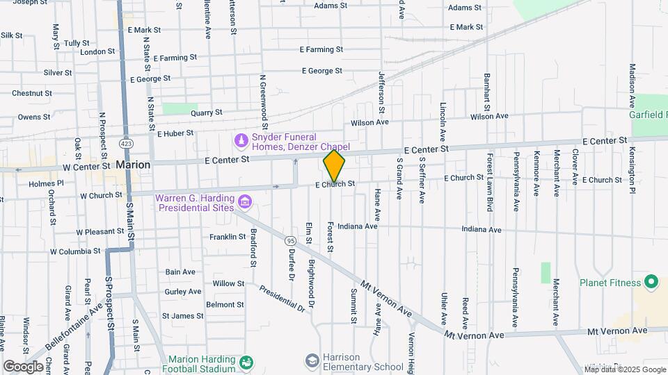 569 E Church St Map and Location Details