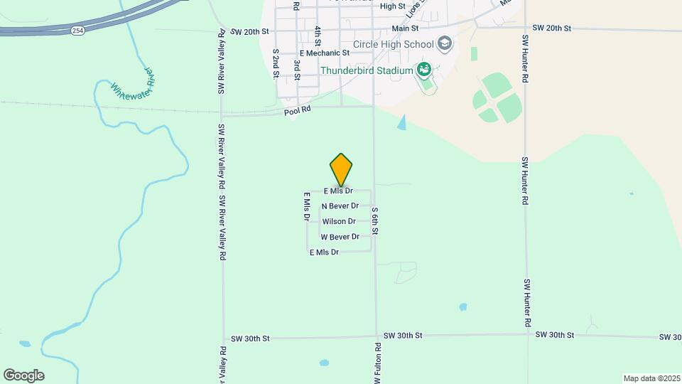 687 W Mills Dr Map and Location Details