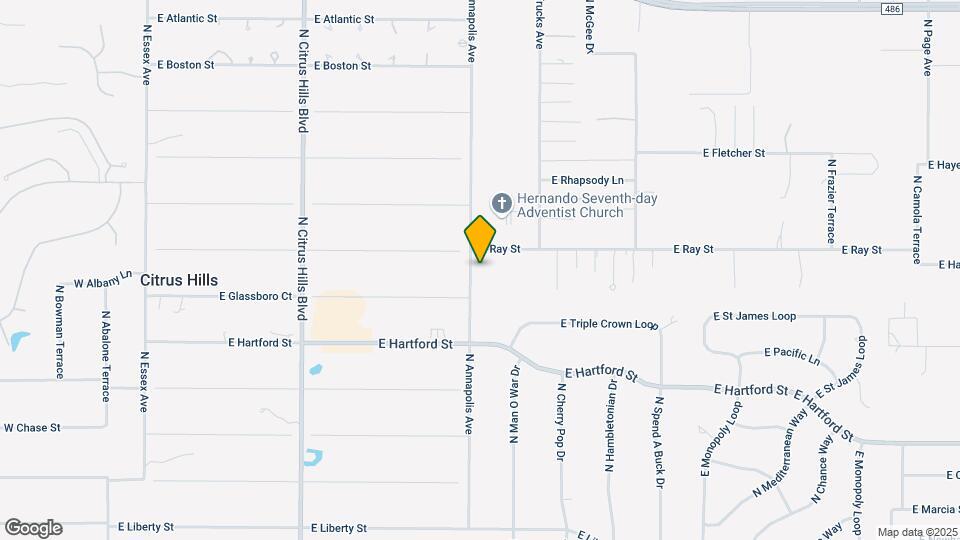 1761 N Annapolis Ave Map and Location Details