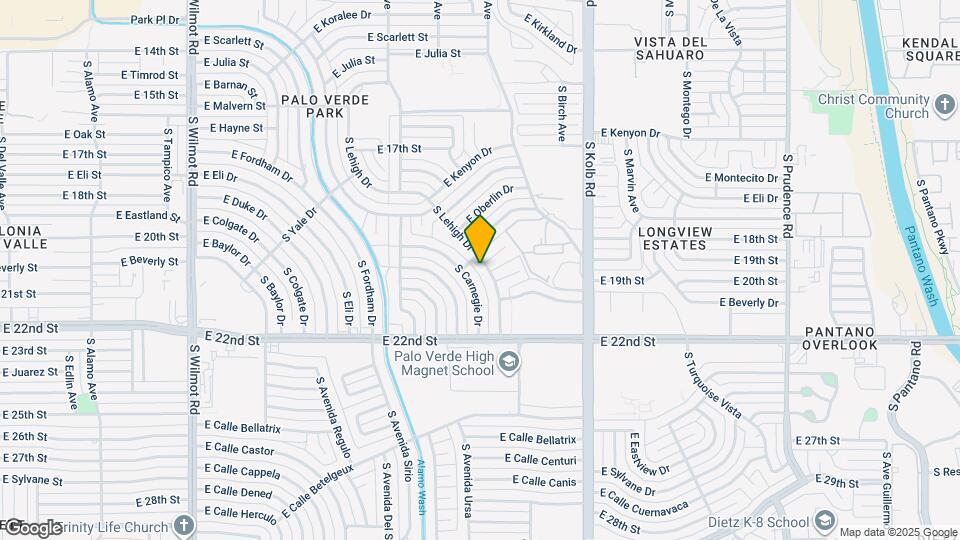 1010 S Lehigh Dr Map and Location Details