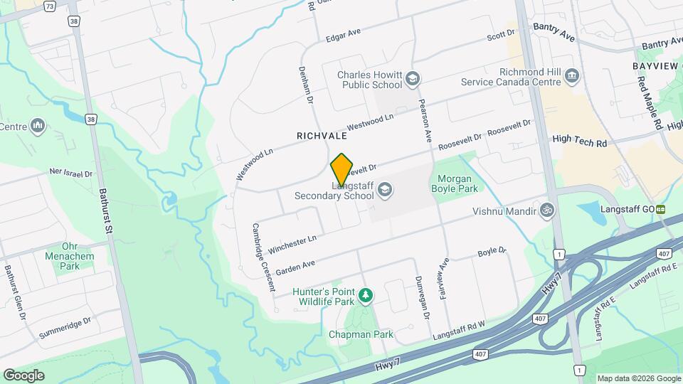 92 Windermere Crescent Map and Location Details