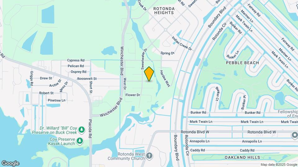 129 Glades Dr Map and Location Details
