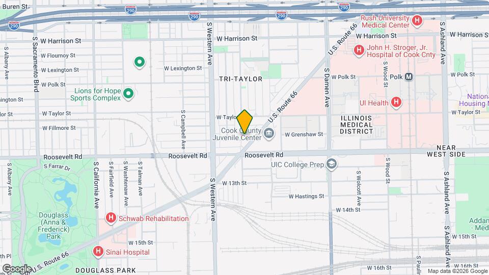 1045 S Oakley Blvd, Unit 1 Mapa y Detalles de la Ubicación