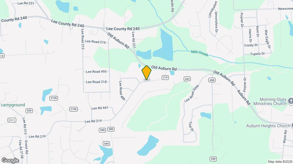 303 Lee Rd Map and Location Details