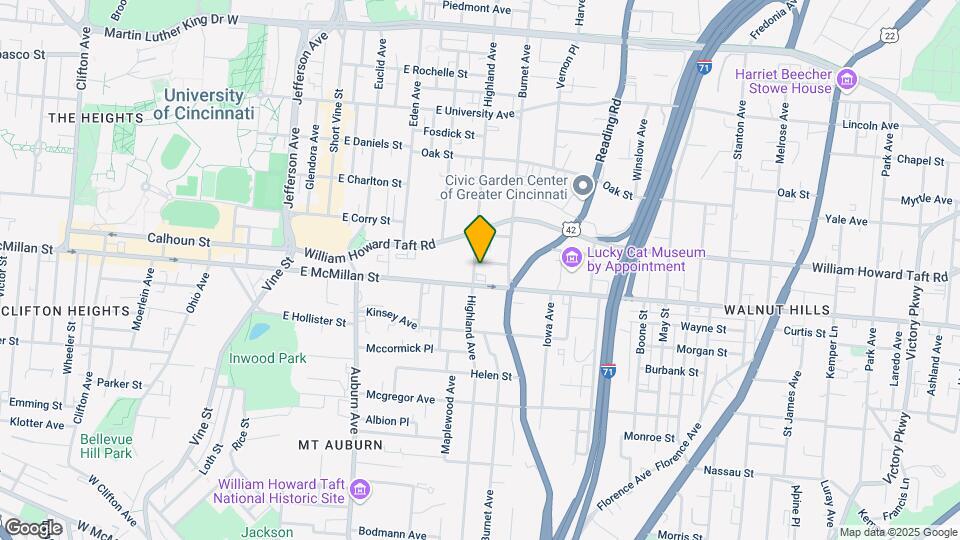 2512-2516 Highland Ave Mapa y Detalles de la Ubicación