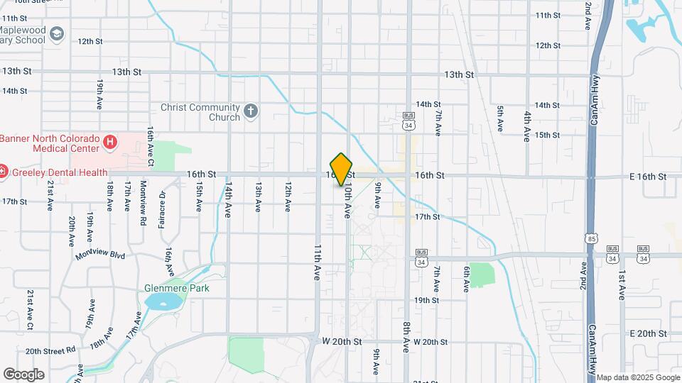 1617 10th Ave Map and Location Details