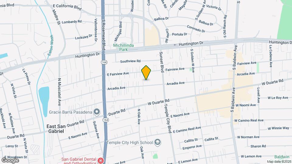 1157 Arcadia Ave, Unit A Map and Location Details