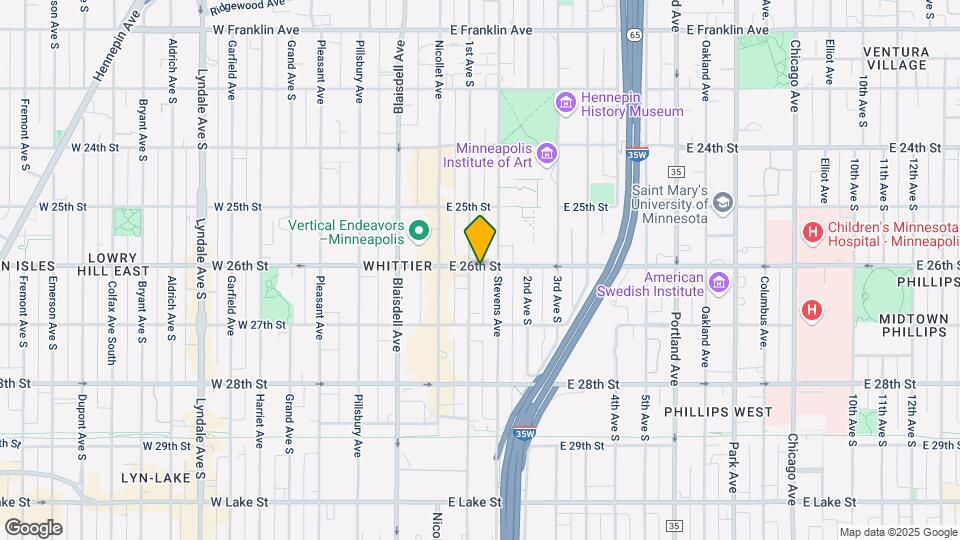 109 26th St E Map and Location Details