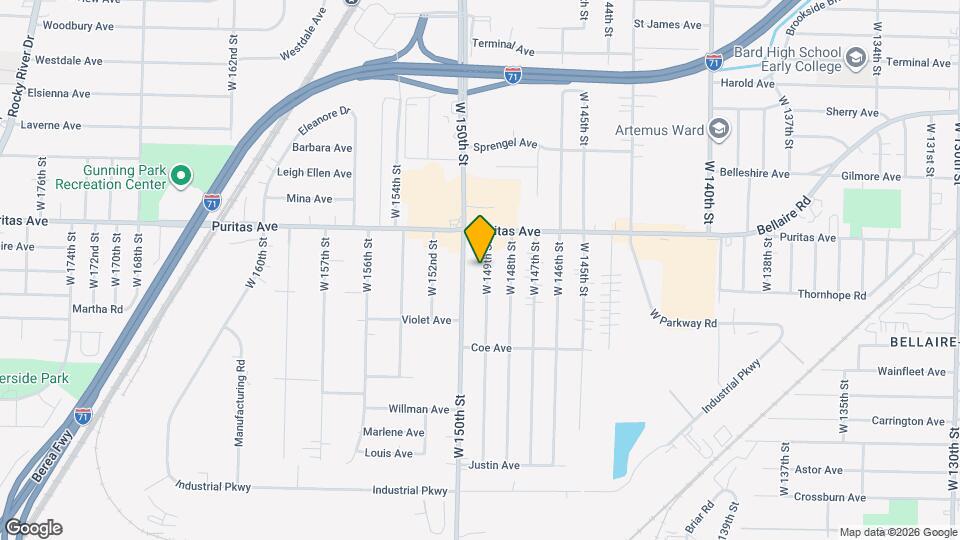 4488 W 149th St Map and Location Details