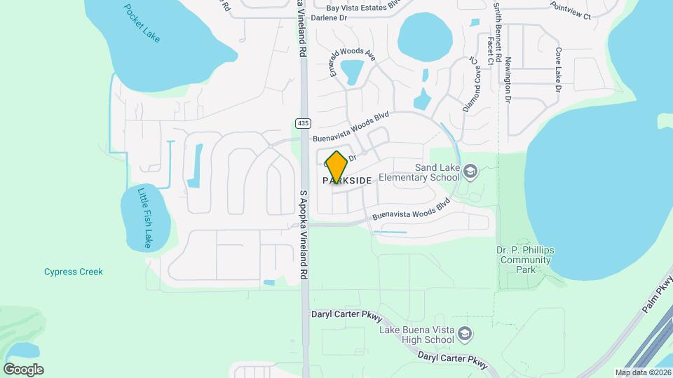 8539 Pippen Dr Map and Location Details