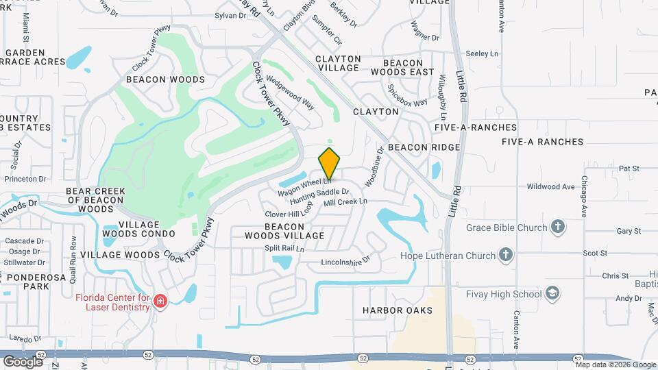 8510 Wagon Wheel Ln Map and Location Details