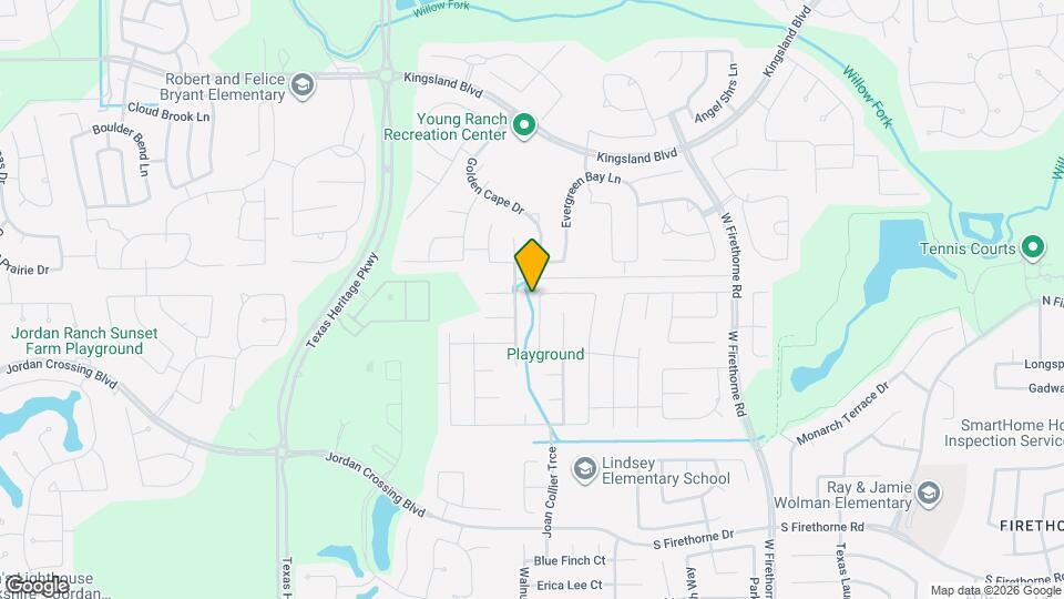 2106 Stargrass Dr Map and Location Details