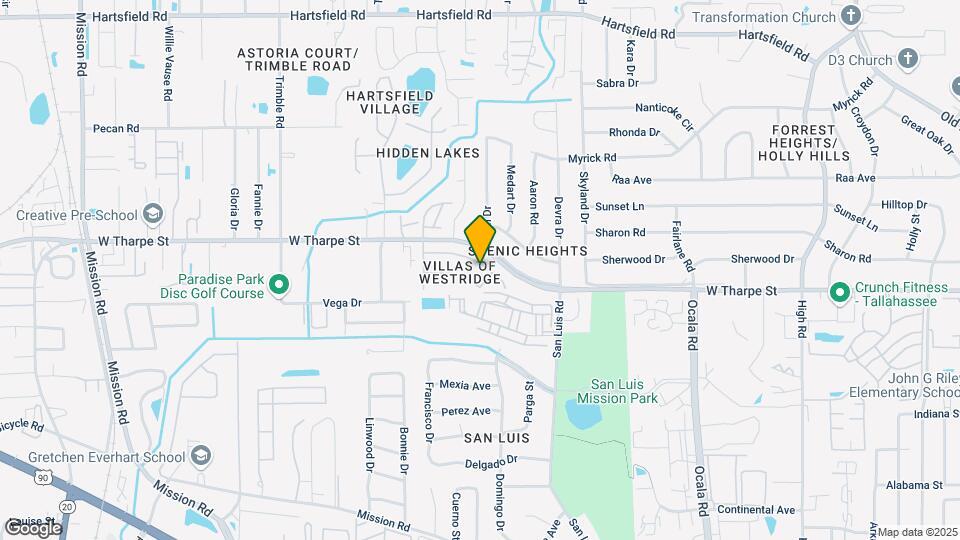 2220 Sandpiper St Map and Location Details