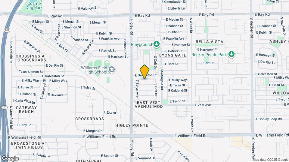 3279 E Milky Way Map and Location Details