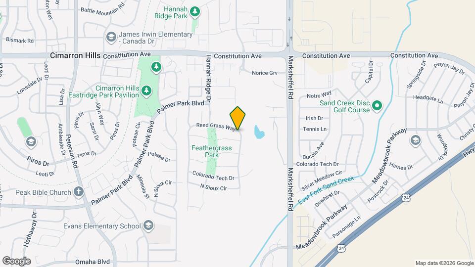 2114 Reed Grass Way Map and Location Details
