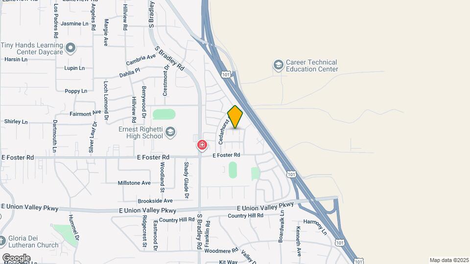 1172 Hilltop Rd Map and Location Details