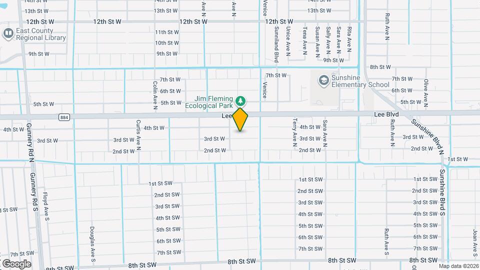 3712 3rd St W Mapa y Detalles de la Ubicación