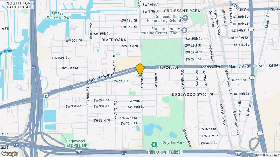 2525-2533 SW 9th Ave Map and Location Details