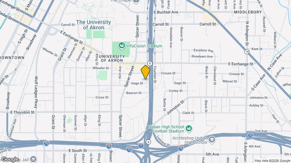 543 Gage St Mapa y Detalles de la Ubicación