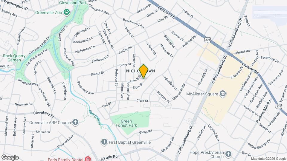 231 Elder St Map and Location Details