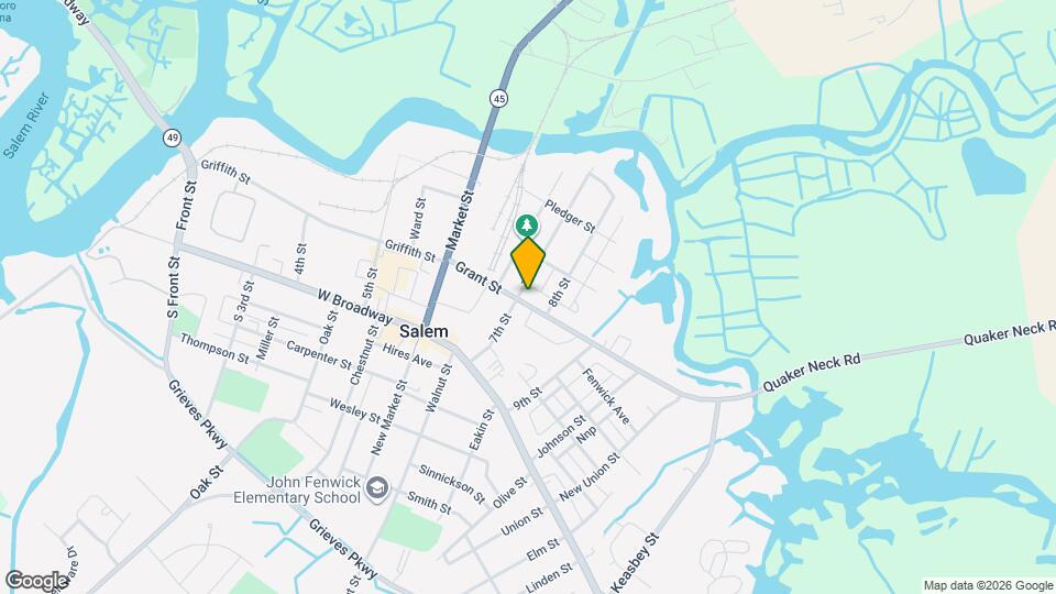 242 Grant St Map and Location Details