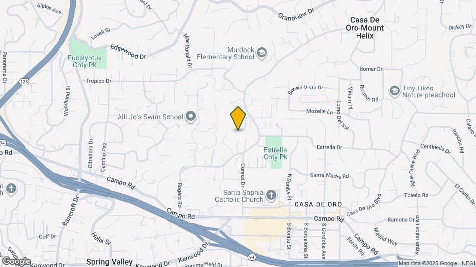 4148 Conrad Dr Mapa y Detalles de la Ubicación