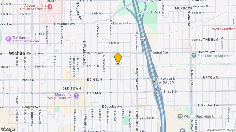 Central Park Apartments Map and Location Details