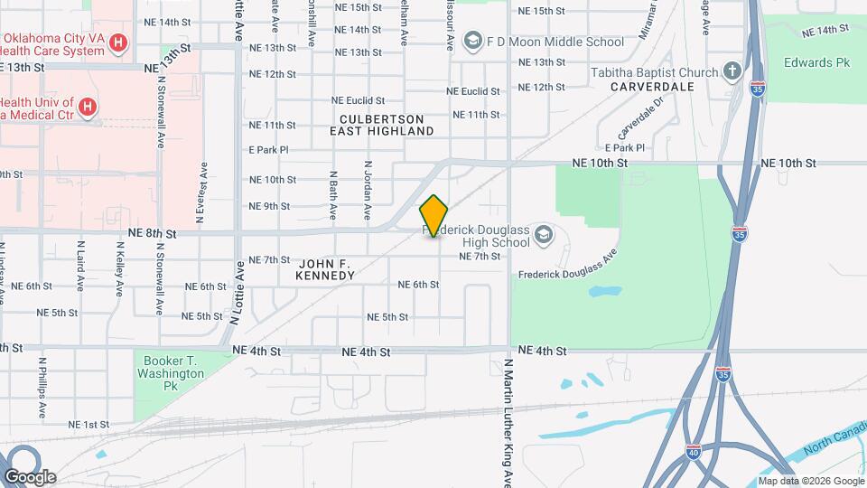 813 Rev J A Reed Jr Ave, Unit 549B Map and Location Details