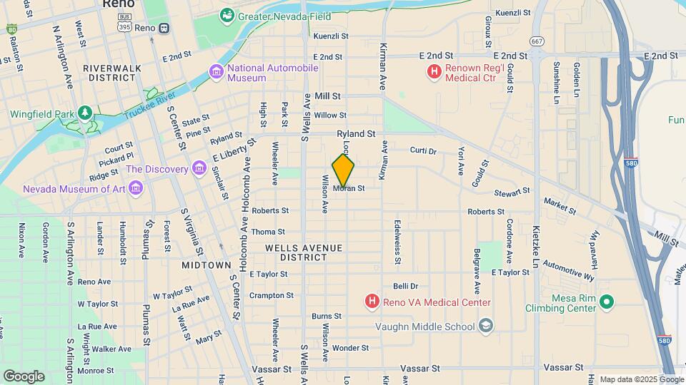 509 Locust St Map and Location Details