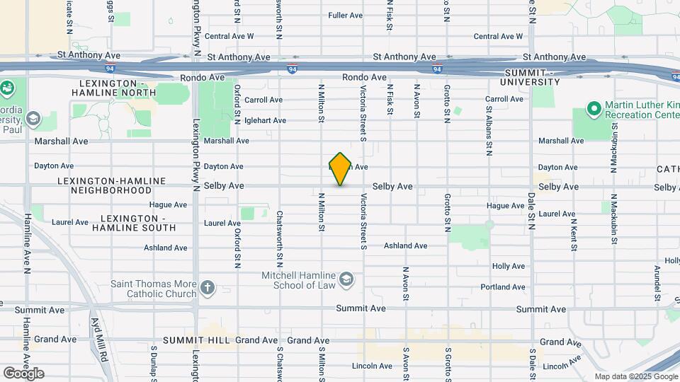 894 Selby Ave Map and Location Details