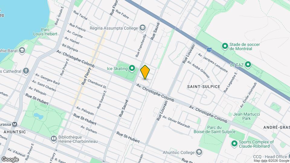 9714 Olympia Boul Map and Location Details