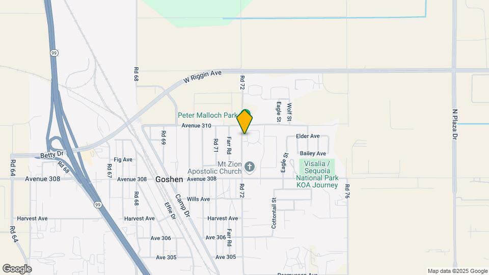 Goshen Village Map and Location Details