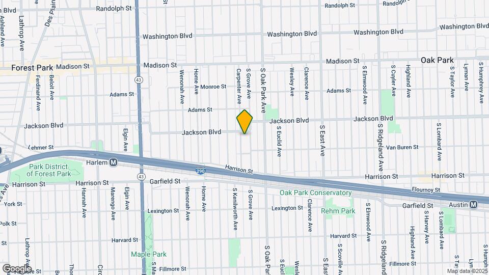 806 Carpenter Ave Map and Location Details