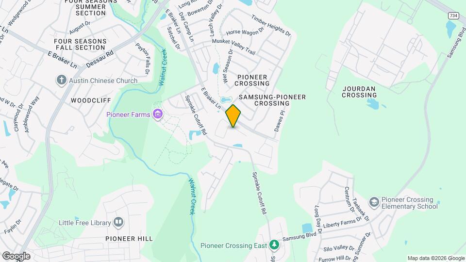 2209 Nestlewood Dr Map and Location Details