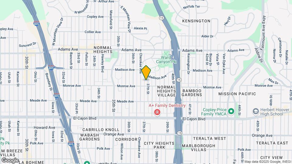 4526-4532 37th St Map and Location Details