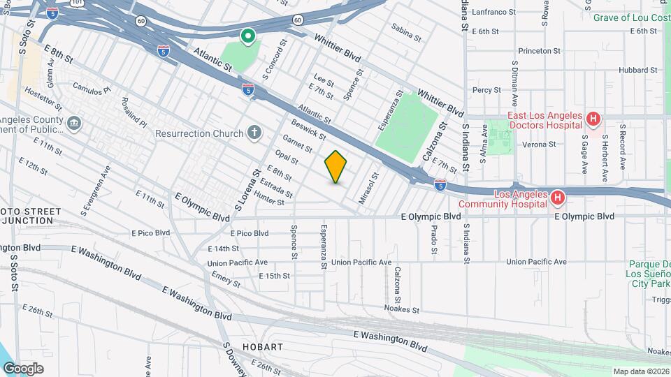 3560 Opal St Map and Location Details