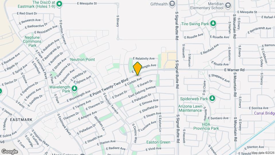 10518 E Corbin Ave, Unit A30C Mapa y Detalles de la Ubicación