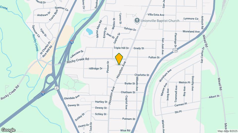 4161 Houston Ave Map and Location Details