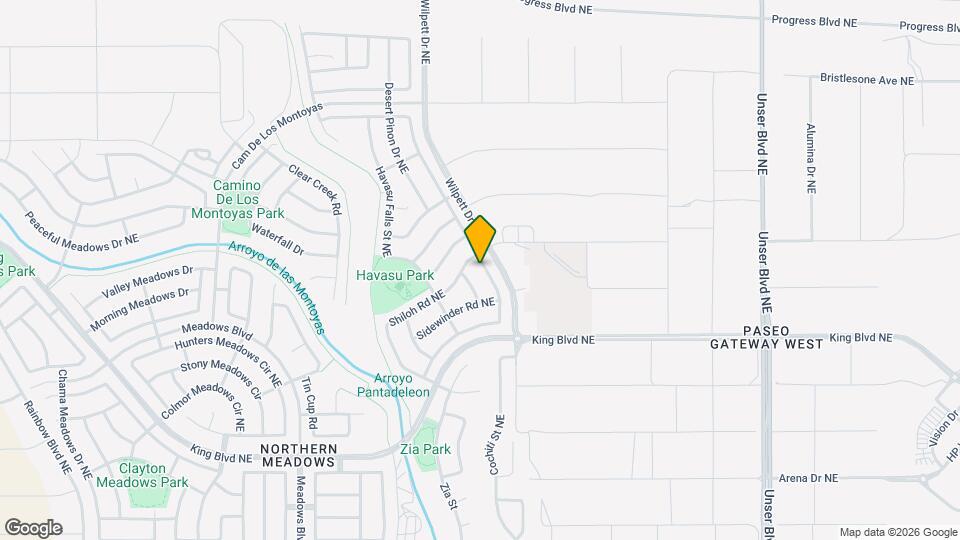 3601 Oasis Springs Rd NE Map and Location Details