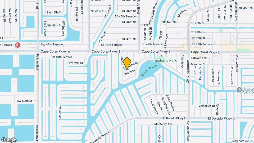317 Tarpon Dr Map and Location Details