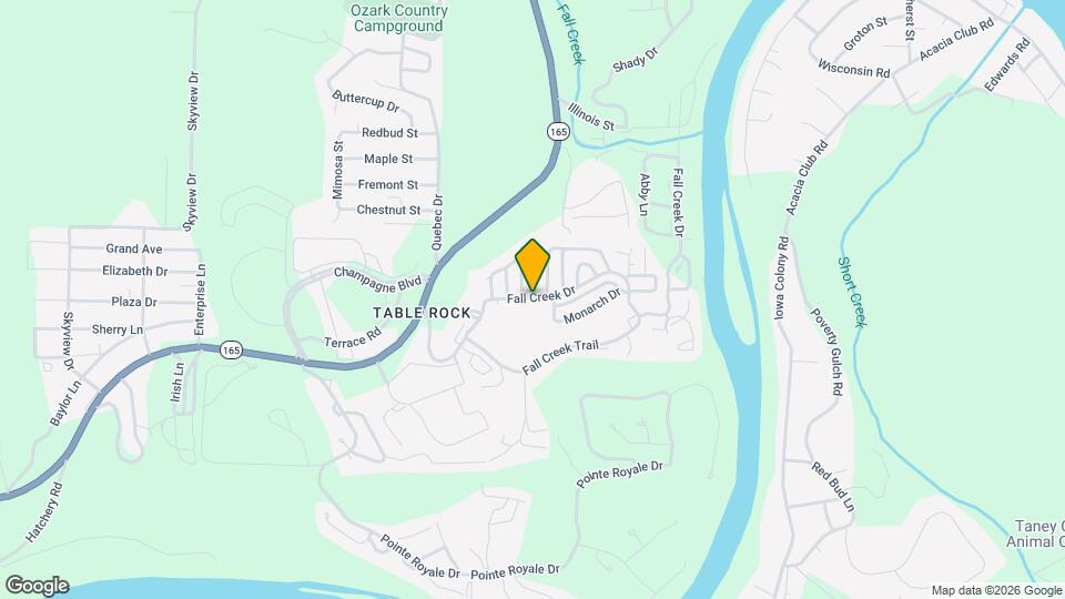 690 Fall Creek Dr Map and Location Details