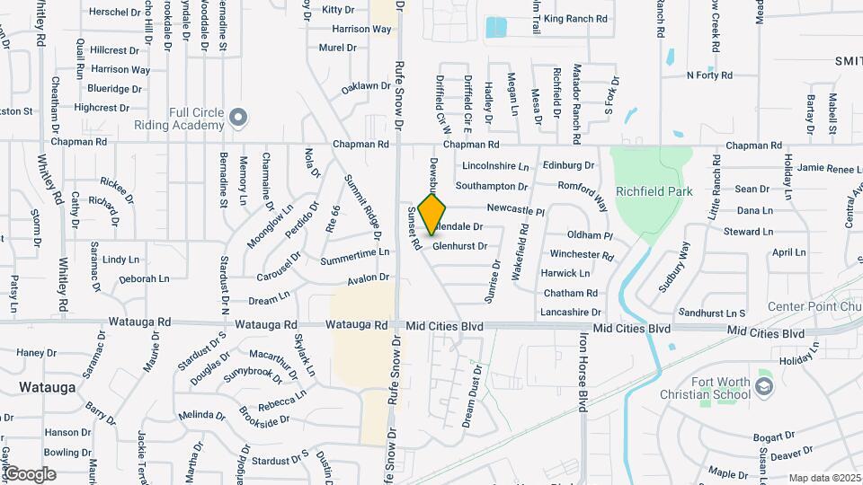 6809 Glenhurst Dr Map and Location Details