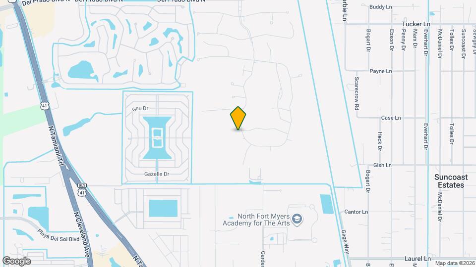 4106 San Felice Ln Map and Location Details