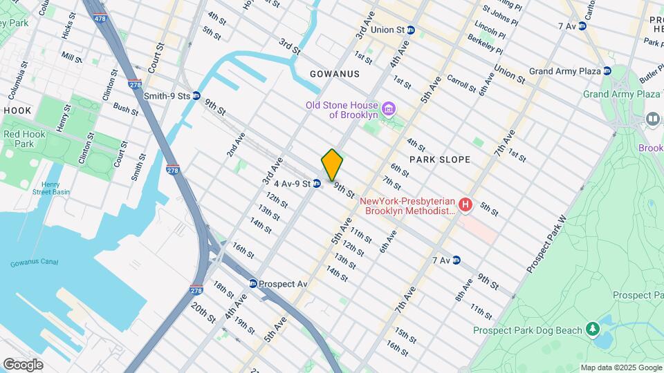 274 9th St Map and Location Details