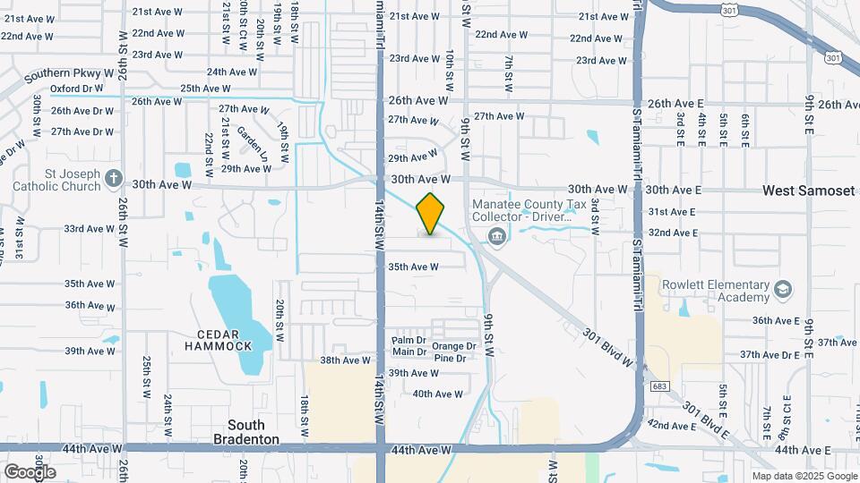1103-1107 33rd Ave W Mapa y Detalles de la Ubicación