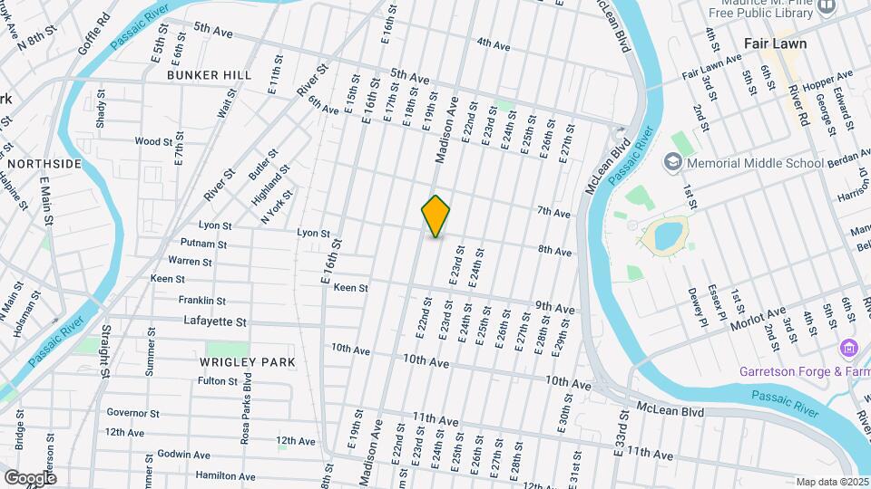356-358 E 22nd Street Map and Location Details
