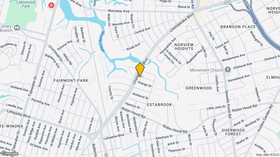 3611 Radford St Map and Location Details