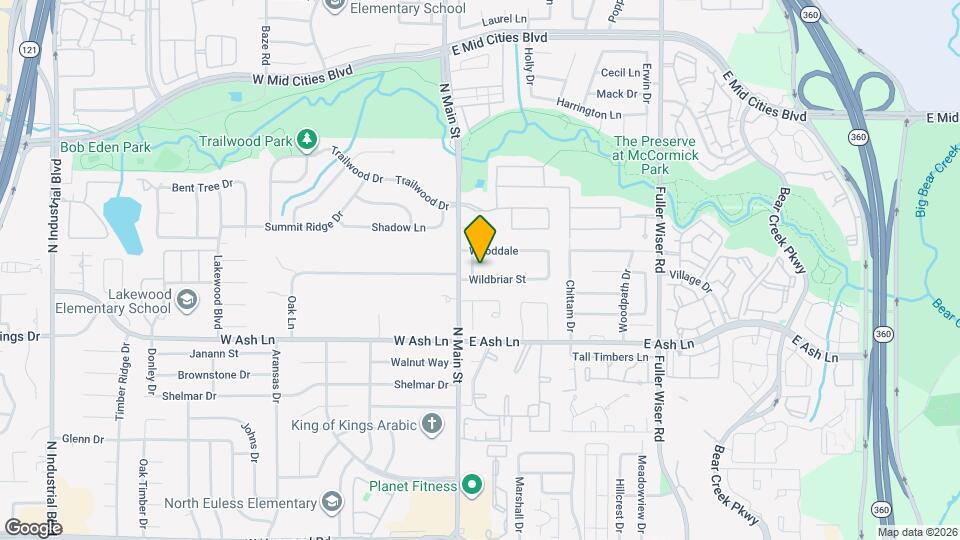 1702 Pleasant Trail Mapa y Detalles de la Ubicación