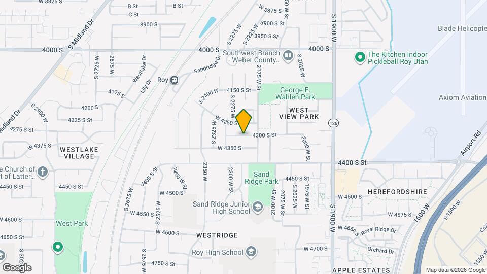 2227 4300 S St Map and Location Details
