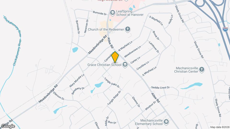 8265 Franklin Ln Map and Location Details